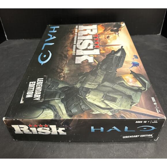 Risk Halo Legendary Edition Board Game Hasbro Strategy War 2012 100% Complete - Picture 8 of 11